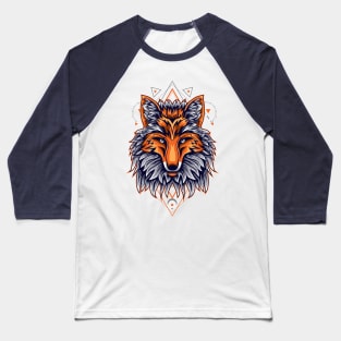 red fox awesome gift Baseball T-Shirt